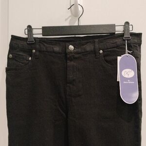 DG2 By Diane Gilman Women's Black Jeans